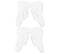Alipis 2 Pièces Mini Angel Wings DIY Craft Props and Holiday Decoration Ornaments for Backpack Clothing Hat Accessories