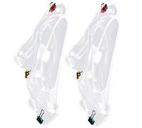 Alipis 2 pièces Moule à Chocolat Transparent Talons Hauts Moule Réutilisable Flexible Antiadhésif pour Bonbons Gâteaux et Desserts Maison