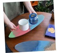 Alipis 2 pièces Moule Silicone Planche de Surf Souple pour Déco Murale et Dessous de Résistant à Usure Facile à Démouler Lot pour DIY Artisanat