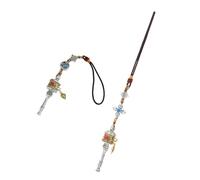 Alipis 2 Pièces Moulin à Prières Tibétain Bouddhiste Pendentif Éléphant Pour Rétroviseur De Voiture Décorations De Fête Et Breloque Pour Sacoche à Main