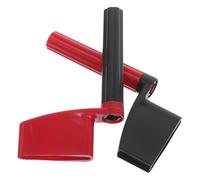 Alipis 2 Pièces Outil de Rouleuse de Cordes Ergonomique pour Guitare Basse et Ukulélé Manivelle de Clé à Manivelle Bicolore Noir et Rouge Accessoire Manuel de Réparation et Entretien des