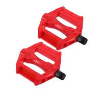 Alipis 2 pièces Pédales Vélo Garçon Fille Antidérapantes Lot Pédales Plates Plastique pour VTT Junior Installation Facile Confort Ergonomique pour Draisienne et Vélo Garçon Fille