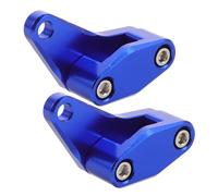 Alipis 2 Pièces Pince Collier Serrage Durite Moto Aluminium Bleu Clip Support Tuyau Frein Huile Unique Trou Fixation pour Câble Frein et Réparation Tuyauterie