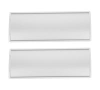 Alipis 2 Pièces Plaque de Porte Alliage Aluminium Incurvée Lot de Plaques Signalétiques Murales pour Bureau et Intérieur Stable et Polyvalente pour Identification de Porte