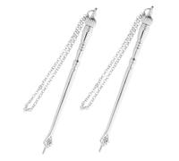 Alipis 2 pièces Pointeur de Lecture Alliage de Zinc de Outils de Lecture pour Bible et Torah pour Bar Bat Mitzvah Accessoires Judaïques Outil Pratique et Élégant pour la Compréhension