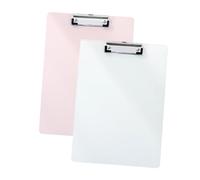 Alipis 2 pièces Porte-bloc Couleurs Aléatoires Planchette à Pince Multifonction pour Bureau École Protection Document et Support Écriture Couleur Aléatoire Couleur Aléatoire