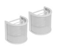 Alipis 2 pièces Protection Anti-pop Micro Métal U Filtre Mousse pour Microphone à Main Bouclier Pare-brise Pratique pour Enregistrement et Diffusion