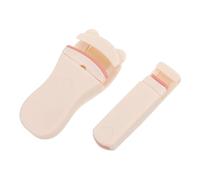 Alipis 2 pièces Recourbe-cils Portable à Large Angle Plastique avec Tampons de Rechange pour Femmes et Filles Design Compact Léger pour Maquillage Naturel et Voyage