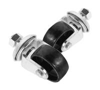 Alipis 2 pièces Roulettes Pivotantes de Remplacement pour Cric Au Sol Roues Filetées Robustes pour Stable et Positionnement Facile