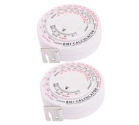 Alipis 2 pièces Ruban BMI Rond pour Santé et Tour de Taille Outil Pratique pour Maison et Cabinet
