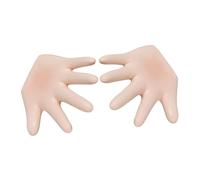 Alipis 2 Pièces Rustic Resin Hand-Shaped Wall Hooks Space-Saving Floating Shelves for Bathroom and Home Decoration Stable and Adaptable Wall-Mounted Storage Rack