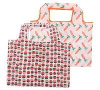 Alipis 2 Pièces supermarché de capacité Frais Trousse de Toilette de Voyage Transparente sous Vide réutilisable à Main Filet de Rangement Pochette en Tissu Oxford