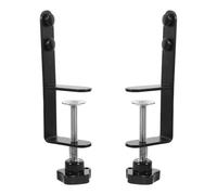 Alipis 2 pièces Support de Bureau Réglable à Pince C Large Système Polyvalent de Fixation pour Tableau Perforé Organisation Outils et Accessoires de Bureau