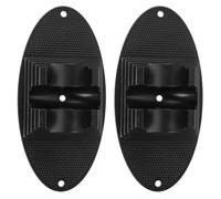 Alipis 2 Pièces Support de Scooter Noir en PC Construction Solide et Design Simple, Accessoire Pratique pour Assistance au Stationnement des Trottinettes Électriques