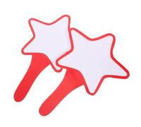 Alipis 2 pièces Tableau Effaçable à Sec Portable Tableau Blanc Manuscrit Multifonction pour Score Vote Compétition Surface Lisse Pratique