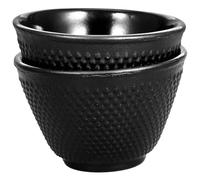 Alipis 2 pièces Tasses à Thé Fonte Robustes pour Boissons Chaudes Style Rétro Kung Fu Thé Chinois