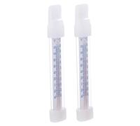 Alipis 2 pièces Thermomètre Numérique pour Réfrigérateur et Congélateur Affichage Précis et Compatible pour Usage Domestique et Professionnel