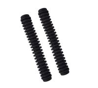 Alipis 2 Pièces Tube Prolongateur Caoutchouc Flexible Tuyau Souple Résistant Haute Température Rallonge Extensible Jusqu pour Testeurs Environnementaux et Applications Industrielles