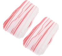 Alipis 2 Sets de Rubans de Reliure en Polyester pour Albums Photo, 100 Mètres, Accessoires DIY pour Coin de Reliure et Embellissement Créatif