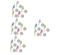 Alipis 20 Ensembles Décorations de Réservoir Aquarium Figurines de Plongeur Flottantes Accessoires Naturels pour Poissons Aménagement Aquatique