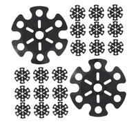 Alipis 20 pièces Bâtons de Marche Panier Neige Flocon Antidérapant Protection Pointe Bâton Randonnée Léger Résistant Usure pour Ski Trekking Outdoor