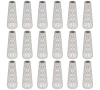 Alipis 20 pièces Bobines Plastique pour Filature Cônes à Structure Maille pour Machines à Coudre Réduit la Perte de Fil et Améliore Efficacité Textile