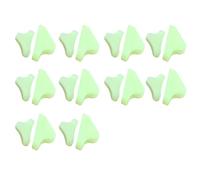 Alipis 20 Pièces Boucle de Corde de Tente Fluorescente Triangulaire | Accessoire Camping pour Corde de Canopée, Usage Voyage et Escalade, Brille la Nuit