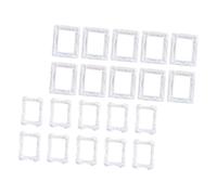 Alipis 20 Pièces de Charms en Résine pour Création de Coques de Téléphone, Accessoires de Bricolage Diy, Cadres en Résine Décoratifs, Ornements pour Tampons Encreurs, Petits et Grands