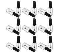 Alipis 20 pièces Lot de Flacons Verre Transparents pour Vernis à Ongles Petits Contenants Rechargeables avec Pinceau pour Échantillons Nail Art et Stockage Facile