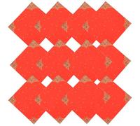 Alipis 20 Pièces Papier de Riz Rouge Fu pour Nouvel An Chinois Papier Calligraphie Chinoise Décorations Murales pour Fête et Mariage