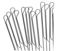 Alipis 20 pièces Porte Mèches Acier Inoxydable Outil de de Mèche pour Fabrication de Bougies DIY Stabilisateur de Noyau de Cire Accessoire Pratique pour des Mèches