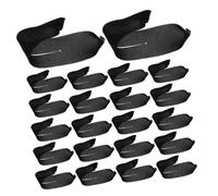 Alipis 20 Pièces Protège-cintres Éponge Antidérapante Manches Protectrices pour Cintres Protection Anti-déformation et Anti-Rayures pour Costumes et Vêtements Délicats Usage Domestique et