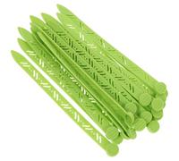 Alipis 20 pièces Tiges Permanentes Vertes Réutilisables Outil Coiffure Chauffant pour Boucles Fluffy et Racine de Cheveux Accessoires Salon et Usage Domestique Adapté Couleur Aléatoire