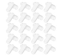 Alipis 200 Embouts Pour Serre-Têtes Et Bandeaux À Cheveux De Filetage Embouts De Pinces À Cheveux Accessoires Pour Serre-Têtes Transparents