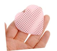 Alipis 200 feuilles Lingettes Dissolvantes Sans Coton Coeur Rose Pour Enlever Gel Semi Permanent Nail Polish Remover Wipes Voyage Salon