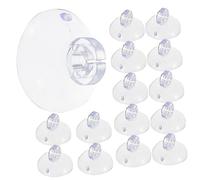 Alipis 200pièces Ventouse Transparents Pour Lumières Extérieures De Clips à Accrocher Pour Décorations De Noël Faciles à Installer Pour Guirlandes Et Câbles