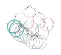 Alipis 21 pièces Jeu Complet de Cordes Guzheng Fil Métallique Professionnel pour Instruments Traditionnels Résistance à Oxydation et Continu Facile à Remplacer et Adapté Aux Musiciens