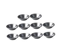 Alipis 24 pièces Lot de Moules à Tartelette Aluminium Réutilisables Moules Ronds pour Pâtisserie Fond Plat Antirouille Dariole et Pudding Ustensiles de Cuisine Faciles à Démouler et