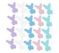 Alipis 25 pièces Y-shaped Eyelash Lift Brushes Set Séparateurs de Cils pour Rehaussement et Permanente