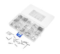 Alipis 290 pièces Kit de Connecteurs Électriques à Broches pour Voitures et Motos Bornes de Connexion Sertissables Faciles à Installer Assortiment Complet pour Câblage Automobile et Moto