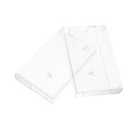 Alipis 2pcs Clear Plastic Tape Bolders for Music Cassettes Conteneurs De Stockage Transparents pour Les Organisateurs De Cassettes Audio pour L'enregistrement