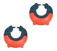 Alipis 2pièces Chapeau De Bain Étanche Pour Casquette De Protection Ajustable Pour Shampooing Confort Et Sécurité à Eau Accessoire De Amusant