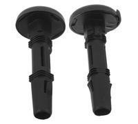 Alipis 2pièces Guide Appuie-tête De Siège Voiture Appuie-tête Insert De Guidage pour Avant Tube Plastique pour Soutien Noir