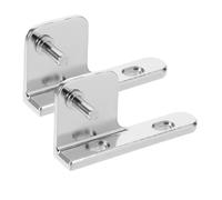 Alipis 2pièces Kit de Charnières de Rechange pour Porte de Réfrigérateur Charnière Métallique Robuste à Droite Réglable pour Congélateur et Équipements de Cuisine