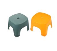 Alipis 2pièces Marchepied Plastique pour Toilette Et Salle De Bain Lot de Tabourets De Pied Antidérapants Et Légers Facile à Ranger Déplacer