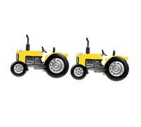 Alipis 2pièces Plaque Décorative Tracteur Art Mural Pour Maison Et Bureau Décoration De Jardin Accessoire Résistant Aux Intempéries Idée Unique Pour Amateurs De Tracteurs