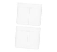 Alipis 2pièces Porte-Coton-Tige Boîte à -tiges Porte-Outils De Manucure pour Table De Salon De Manucure