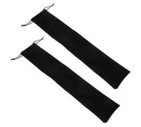 Alipis 2pièces Sacs pour Éventails Portables Housses de Rangement Pliables Étuis pour Éventails Supports de Voyage Sacs de Rangement Compacts Pliables pour Petits de Protection