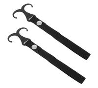 Alipis 2pièces Suspendus Pour Poussettes Et Hangers Universels Inoxydable Pratiques Pour Courses Sièges De Voiture Et Mobilité Urbaine