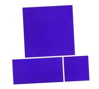 Alipis 2pièces Verre Au Cobalt pour Expériences Laboratoire Outil De Réaction De Couleur De Flamme pour Chimie Scolaire Plaque De Cobalt Expérimentale Réutilisable